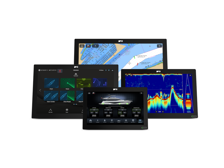 Chartplotter 2 XL 12, 16, 19 and 24 inches.